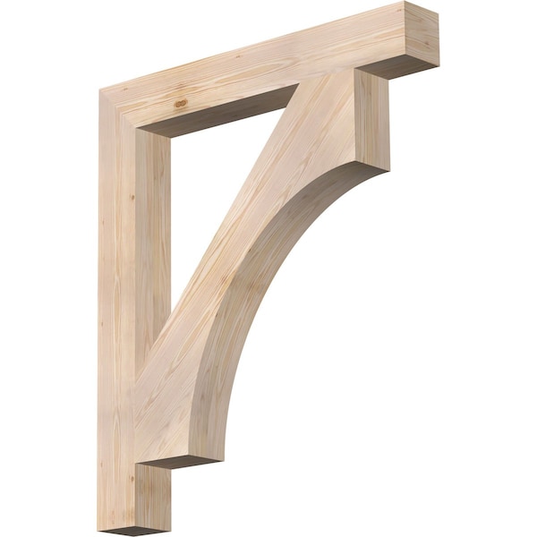 Ekena Millwork Westlake Block Smooth Bracket, Douglas Fir, 5 1/2"W x 42"D x 48"H BKT06X42X48WTL05SDF - main